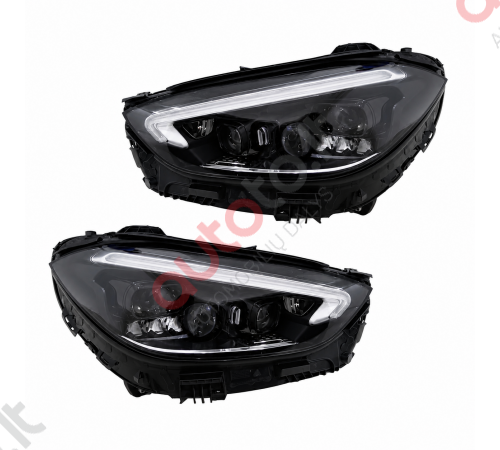 Mercedes C-Class W206 LED High Performamnce žibintai 